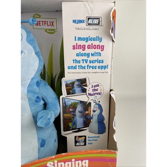 Netflix Beat Bugs Singing Plush 12" Walter Figure Sings Beatles Inspired New - Picture 4 of 7